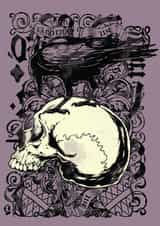 Quoth the Raven created by Mel @ DeadHead Designs