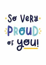 So very proud of you card created by Joanne Hawker