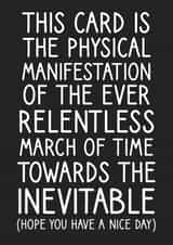 Horrible Birthday Card created by @StarBerry