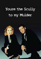 X Files Valentine Card created by Tiny Stamp