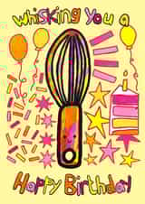 whisking you a happy birthday created by Zani Latimer