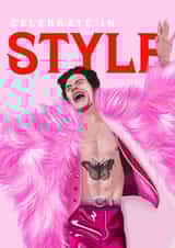 Harry’s Stylish Card created by URGHH Card Co.