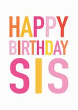 Happy Birthday Sis created by Studio 9