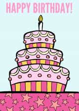 Happy Birthday Cake created by Bethany Anthony