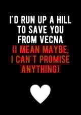 Vecna Birthday Card created by Bloo House