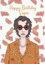 Harry Styles birthday card  created by Trash Panda Designs 