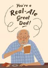 Birthday dad
Real-Ale Great Dad!
Beer loving father
Birthday beer created by Shell Bell Draws