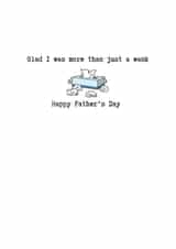 Rude Father's Day Card created by Char's Designs