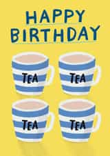 Happy 40-Tea-th Birthday created by Lisa Greener