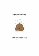 Little Shit Father's Day created by la la la Designs