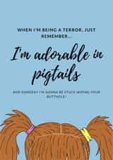 Adorable Pigtails created by Kody Burns, KB Designs 