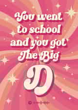 Graduation Card created by Choo Choo