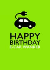Electric Car Wanker created by PEA GREEN PRINTS