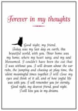 Cat sympathy card created by And Angels Kiss Their Fur