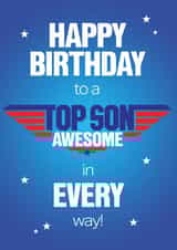 Top Son Birthday card created by NEEDL designs