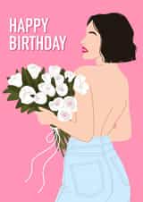 Birthday card for beauty created by Darya Malceva