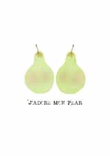 J'adore Mon Pear Father's Day or Birthday Card created by Pear & Port