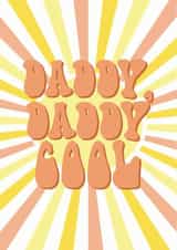 Father's Day Daddy Cool Hippie Retro Card created by Caitlin Tench