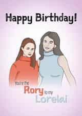 Daughter Gilmore Girls Birthday Card created by CreativeNess Crafts