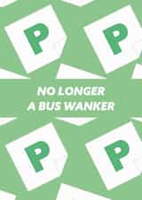 No Longer A Bus Wanker created by Ellie Fflur Studio