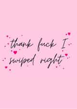 Swipe Right Anniversary Valentines Card created by Lauren Geeves