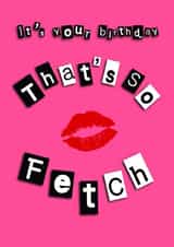 Mean Girls Birthday Card created by Funky Fierce Designs