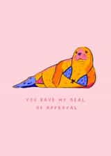 You have my seal of approval created by Mollie Rycroft-Stanley