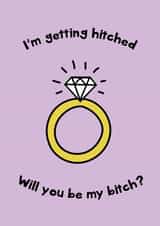 Will You Be My Bridesmaid Card created by @Laura Lonsdale Designs