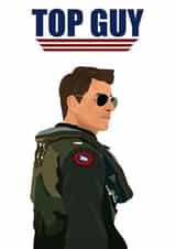Top Gun Guy created by Rock & Rose Creative