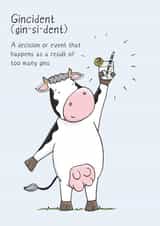 Gin Birthday Card  created by Lucy Driver