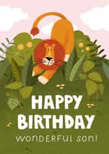 Cute birthday card to your baby created by Anna Bencic