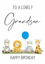 Happy birthday To a lovely grandson created by BeauPrintBoutique