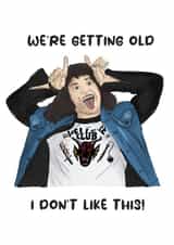 Eddie Munson | I Don't Like This Birthday Card | Stranger Things created by SeariouslyCreative