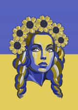 Stand with Ukraine created by Magpie Magic