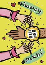 Happy Rakhi created by Dream And Illustrate