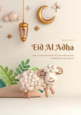 eid al adha greeting cards 1002 created by IcyCard