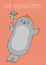 Cod-gratulations! created by Jennifer Kirkham