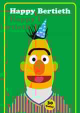Happy Bertieth created by Dave Mohammed