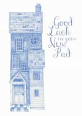 Good Luck in your new home. Crooked House. created by Kate Brazier