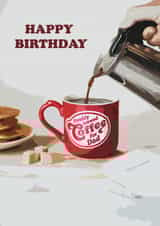Happy Birthday Dad Coffee Card created by Becky Broome