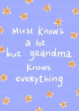 Grandma card created by Olla