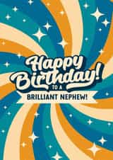 Retro Nephew Birthday card created by Evie Garnett Designs