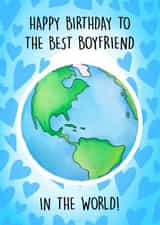 Happy Birthday to the best Boyfriend in the World!  created by Poppy & Mabel 