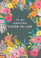 To My Amazing Sister-in-Law created by Louise Tiler