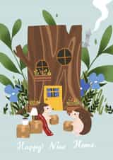 Hew Home Hedgehog Card created by Hux Loves Honey