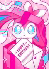 Sylveon Happy Birthday created by Lauren Bradley