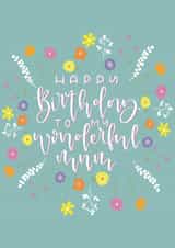 Happy Birthday to my Wonderful Mum created by Cate Creates
