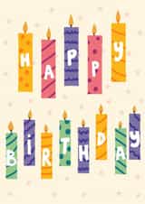 Cards with happy birthday created by Subasree