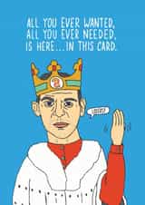 Dave Gahan Depeche Mode Occasion Card Music Funny created by The Fidorium