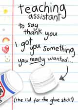 Thank you TA (glue stick) created by Palette&Petal